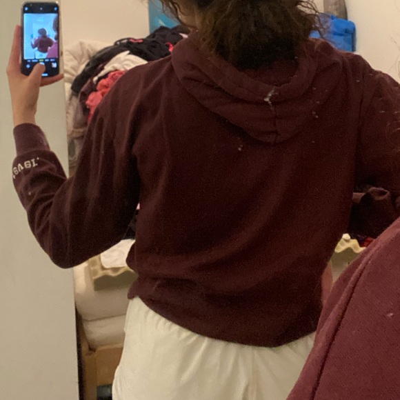 Burgundy hoodie - Picture 3 of 3